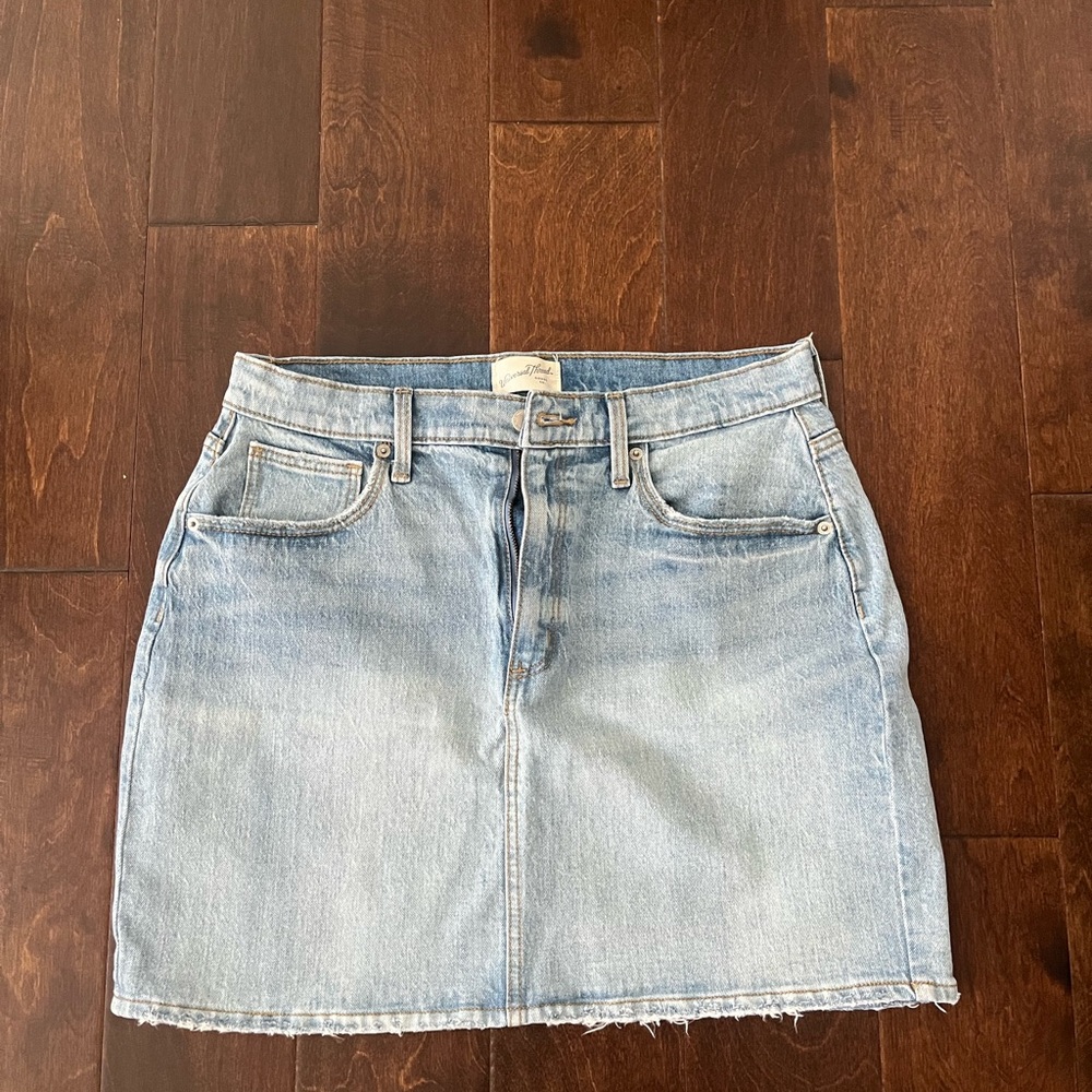 Denim Blue Skirt